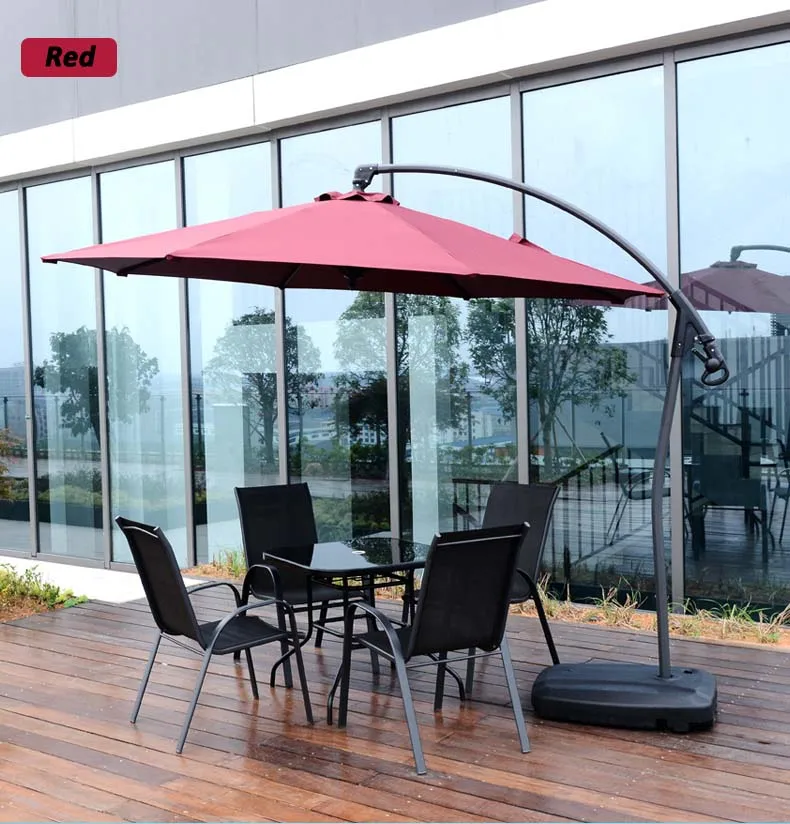 waterproof garden umbrella sunshine wind resistant beach umbrella