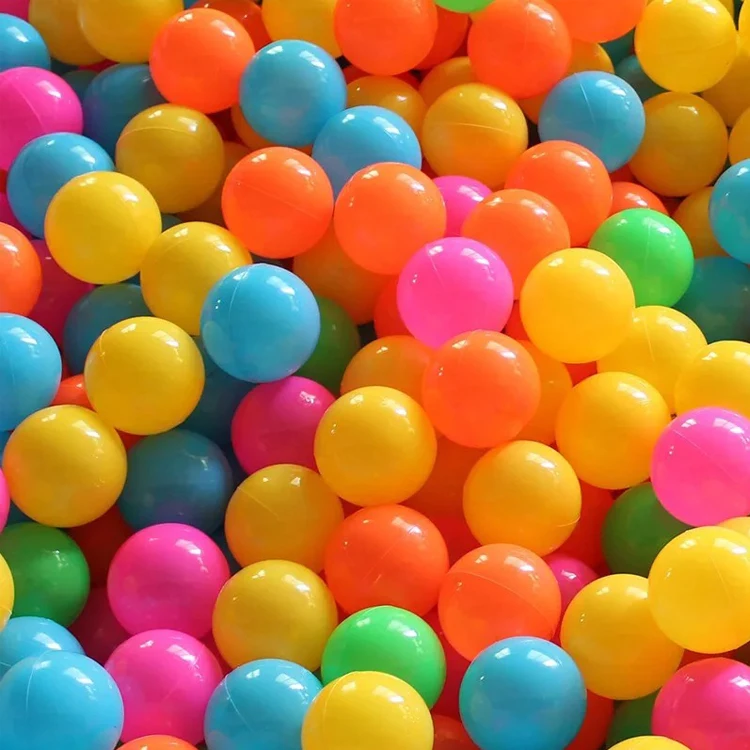 Оптовая продажа, 60 мм, Океанский шар, пластиковый игрушечный шар для продажи, садовый шар для палатки