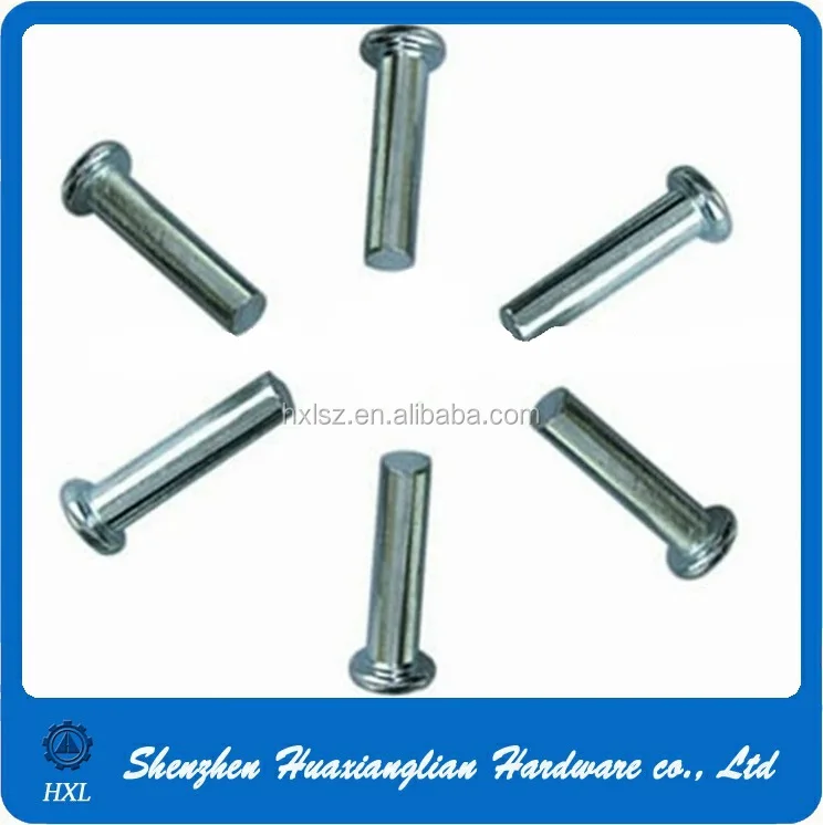 Stainless Steel Aluminum Copper 2mm 2.5mm 3mm 6mm Flat Head Solid Rivet with Factory Price