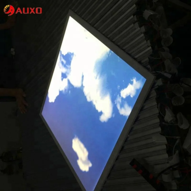 
Meeting room 603x603 38w led blue sky recessed suspended panel light 