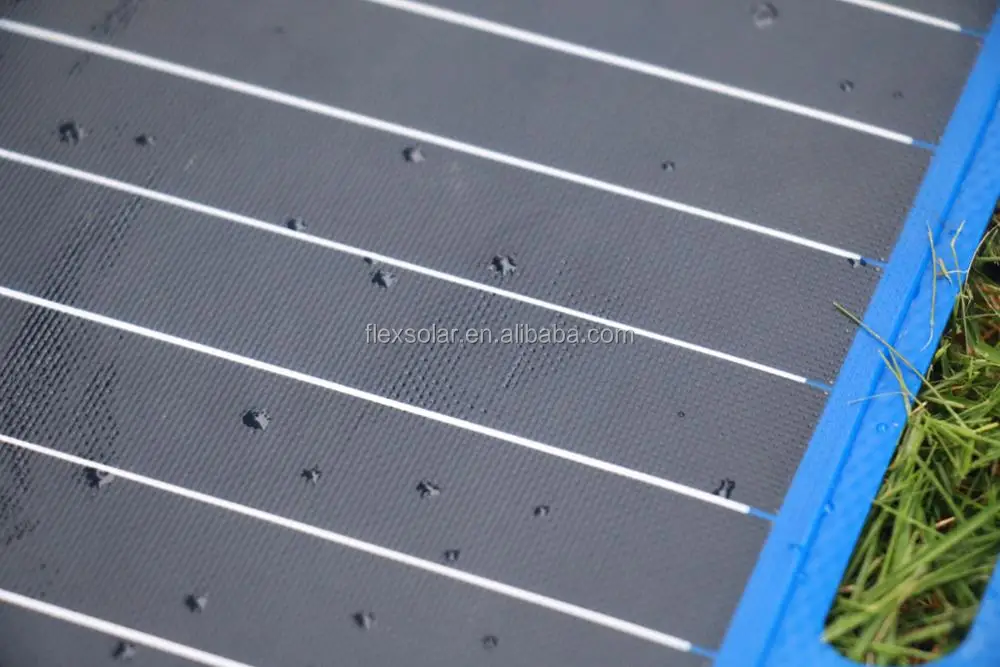 Flexsolar 15,3 Вт наружный водонепроницаемый Etfe Sunpower сотовый для Iphone Ipad Rohs внешний аккумулятор Солнечное зарядное устройство для телефона