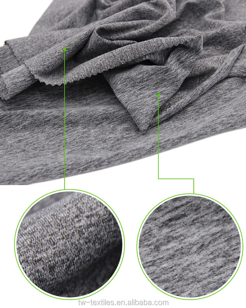 
88/12 Polyester Spandex Backsides Brushed Stretchy Cationic Soft Velvet Lycra Fabric in Marle Grey 