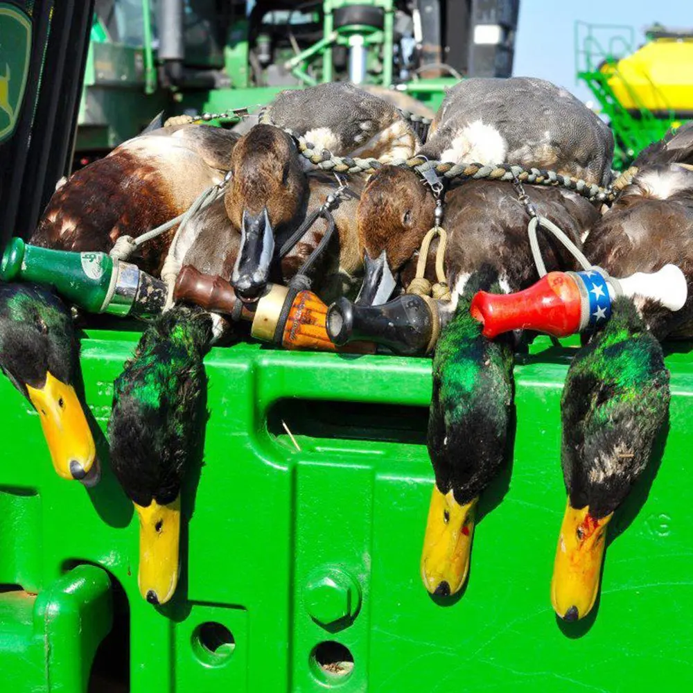 
Hand Braided Necklace Duck Call Lanyard for Pheasant Waterfowl 