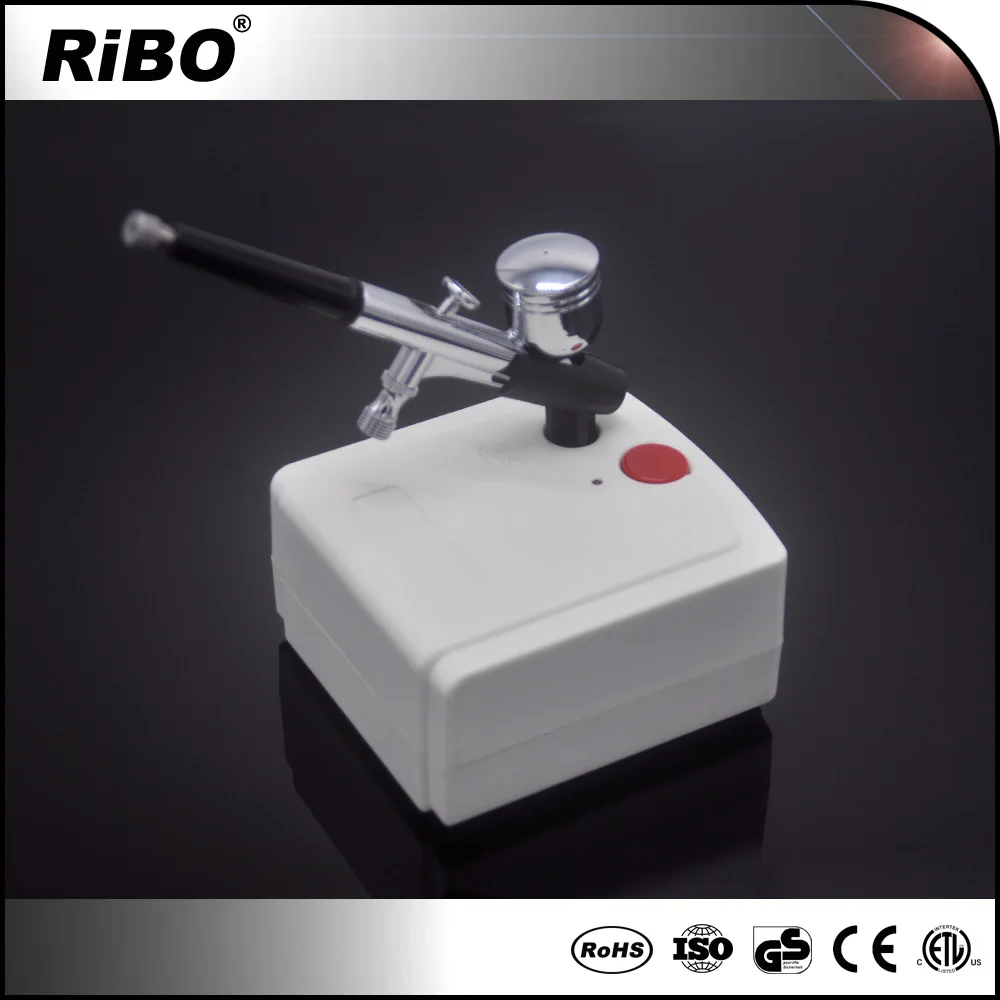 HT-22 RIBO Professional Airbrush and Airbrush Compressor With Auto Start and Auto Stop Function airbrush kit