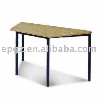 school student Trapezoid table and reading table