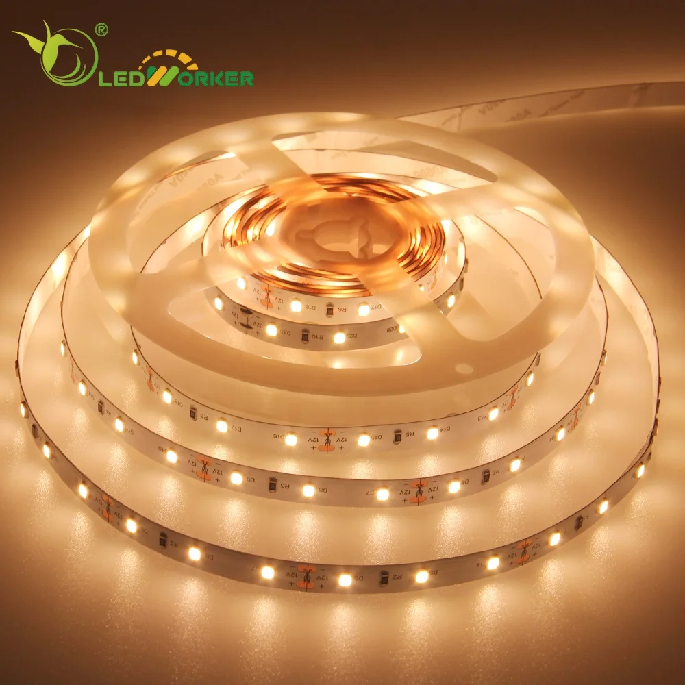 Водонепроницаемая светодиодная лента Rgb Smd 5050 3000k 12v 24v 220v 5m 100m