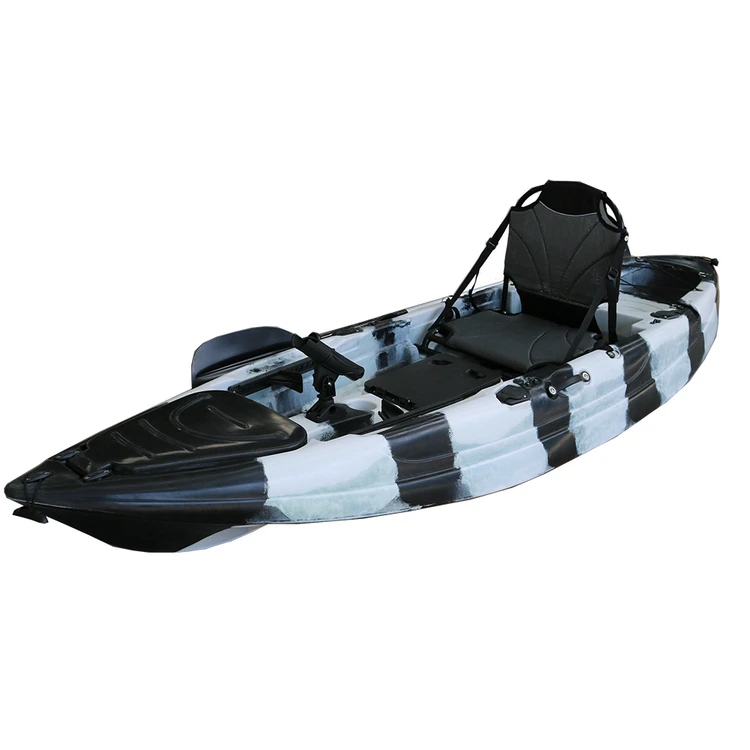 LLDPE or HDPE 1 Person Vicking Kayak Sit On Top Kayak For Fishing With Pedal