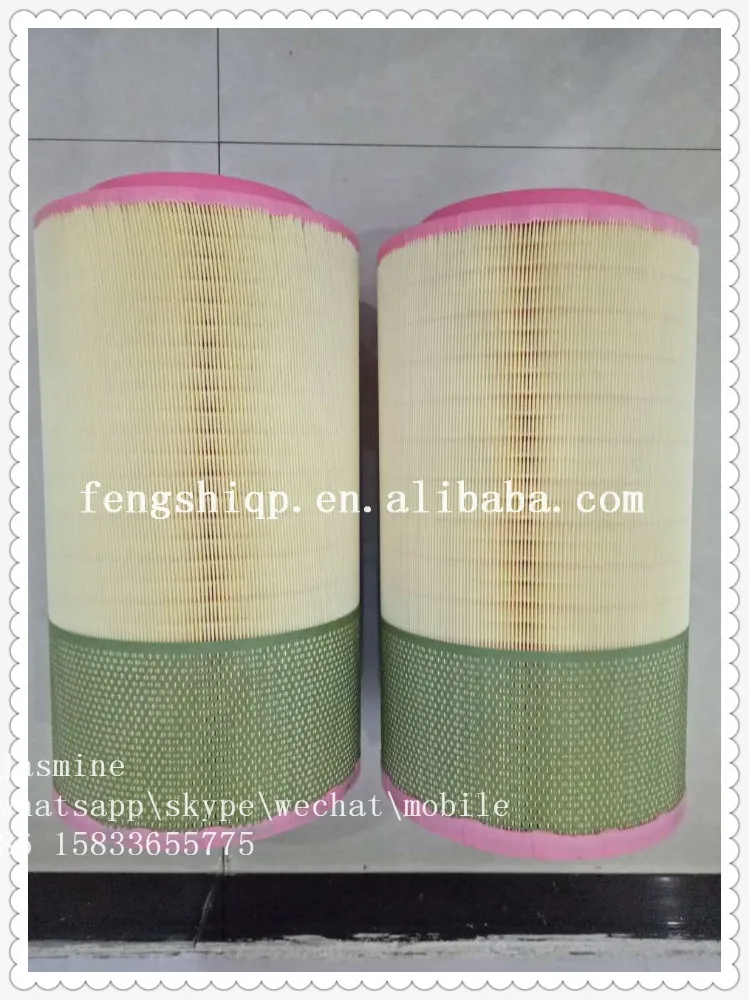 Truck air filter for MAN with high quality