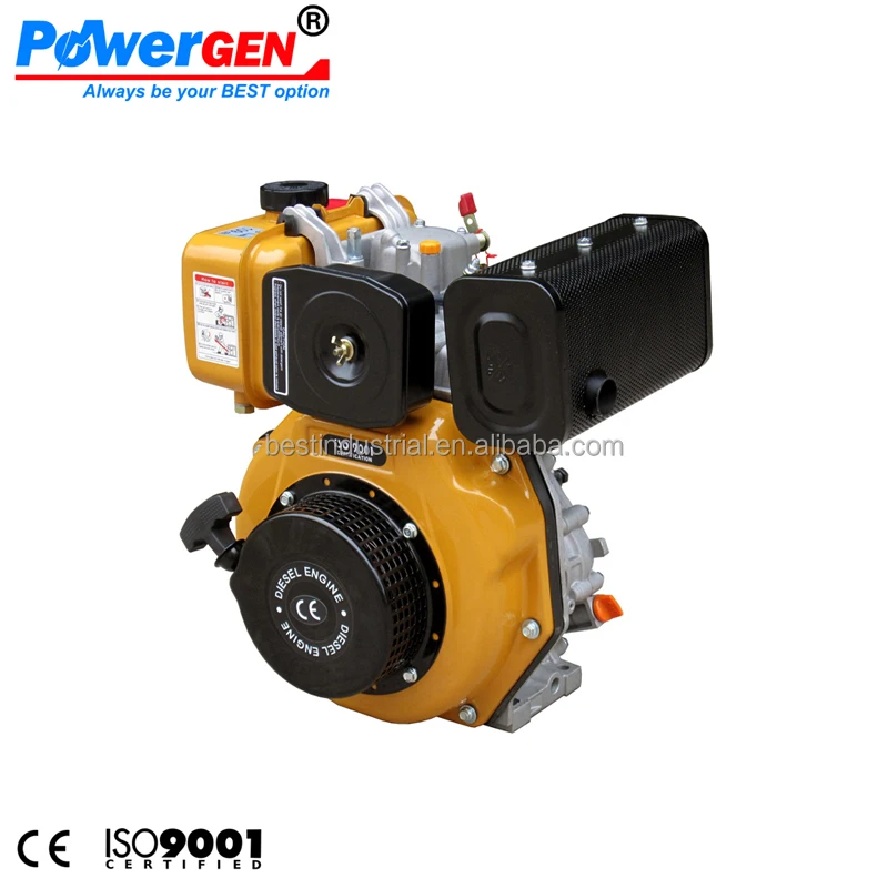 Hot Sale!!! POWERGEN 178F Recoil Start Air Cooled Single Cylinder 6HP Diesel Engine