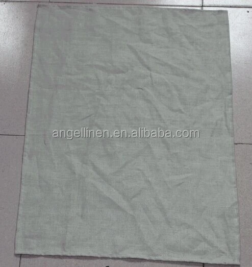 Однотонное чайное полотенце из 100% чистого льна высокого качества для оптовой/розничной продажи