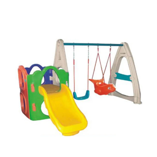 Best selling plastic funny baby playground indoor slide for kids