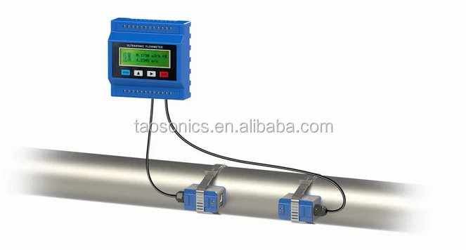 Low Cost Plastic Mini Ultrasonic Water Flow Meter for Liquid Measurement Measuring