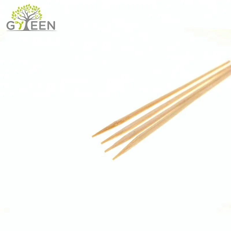 Bamboo Marshmallow Roasting Sticks for BBQ Tool Skewers TOOLS Not Coated 12 Per Kit Round Shape All-season Bulk Packing