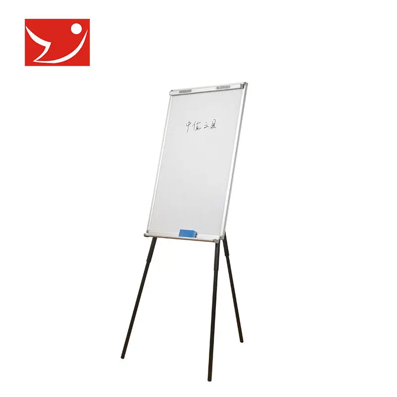 Standard portable office tripod flip chart easel stand for sale
