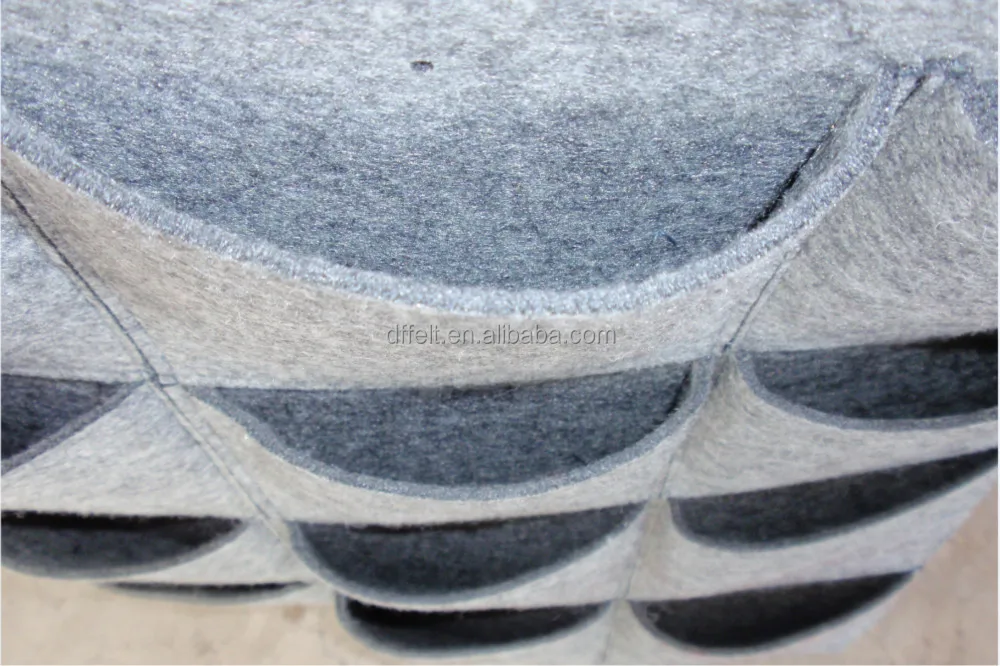 wool felt flower bag planting bag