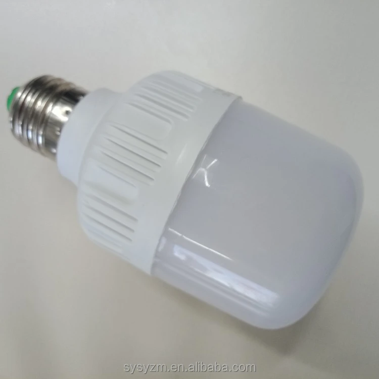 220v 110v E27 B22 5w 10w 15w 20w 28w 38w 50w  energy saving home T shape aluminum plastic led bulb