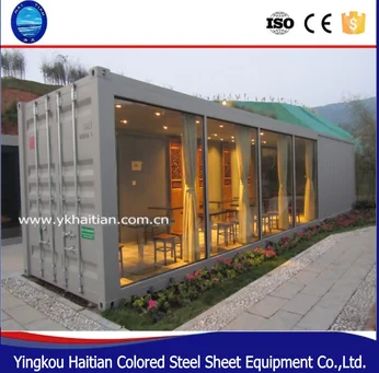 New pop hot sale Economic project bamboo prefabricated house for building company