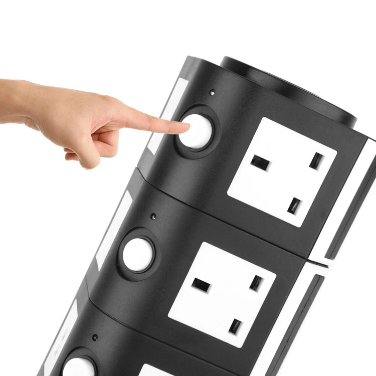 
surge protector sockets power outlet multi plug spike strips 