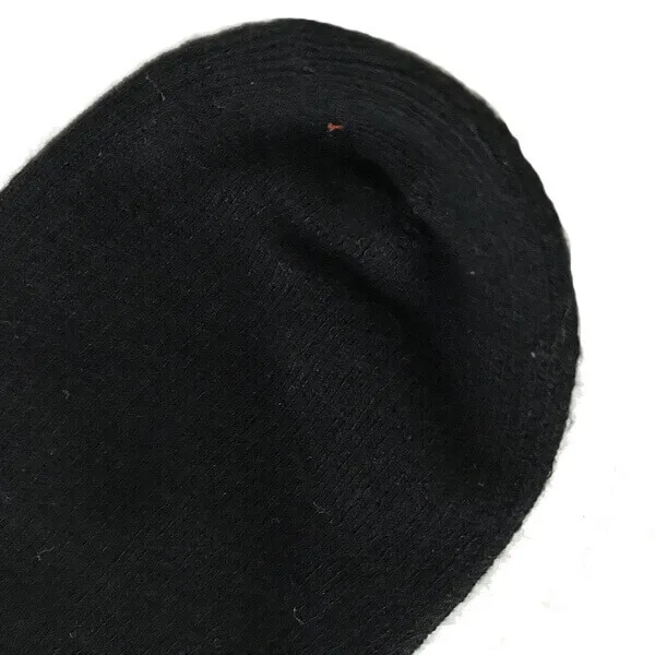 Classic Solid Mens Bamboo Knee High Socks with Compression