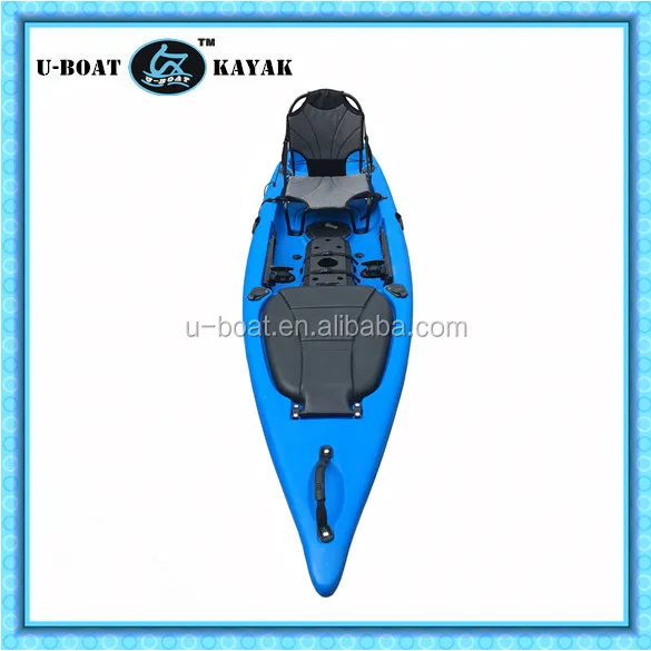 Leisure rotomold polyethylene fishing kayak