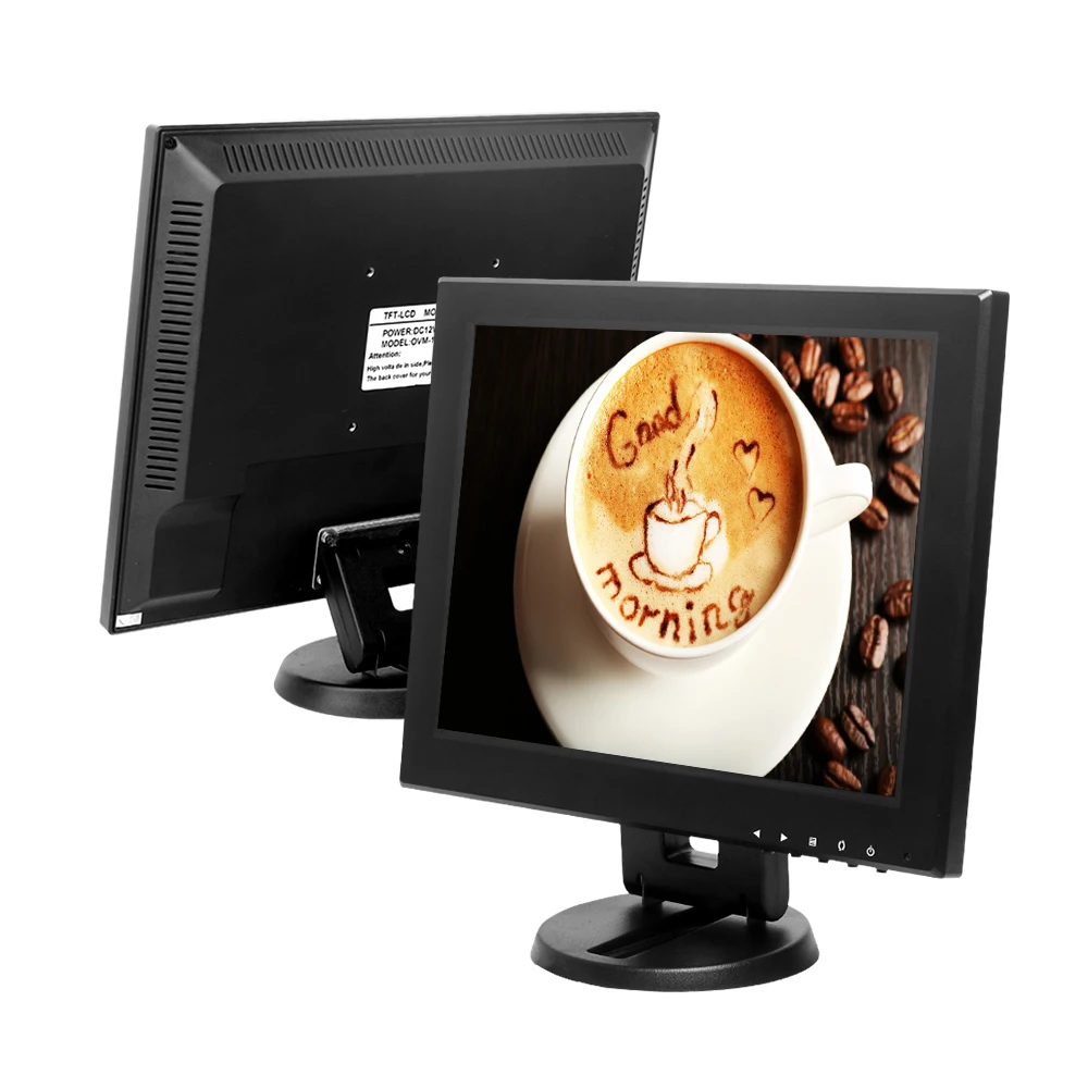 
12 Inch LCD Monitor for POS/Car/CCTV Use 