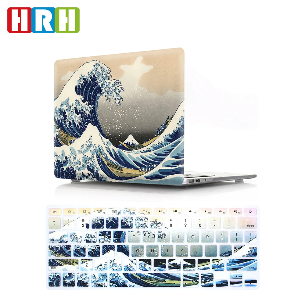 2 In 1 Keyboard Cover And Hard Case  For Macbook Air Pro Retina  pro 13 15 touch bar A2179 A2337 A2338 M1 laptop cover case
