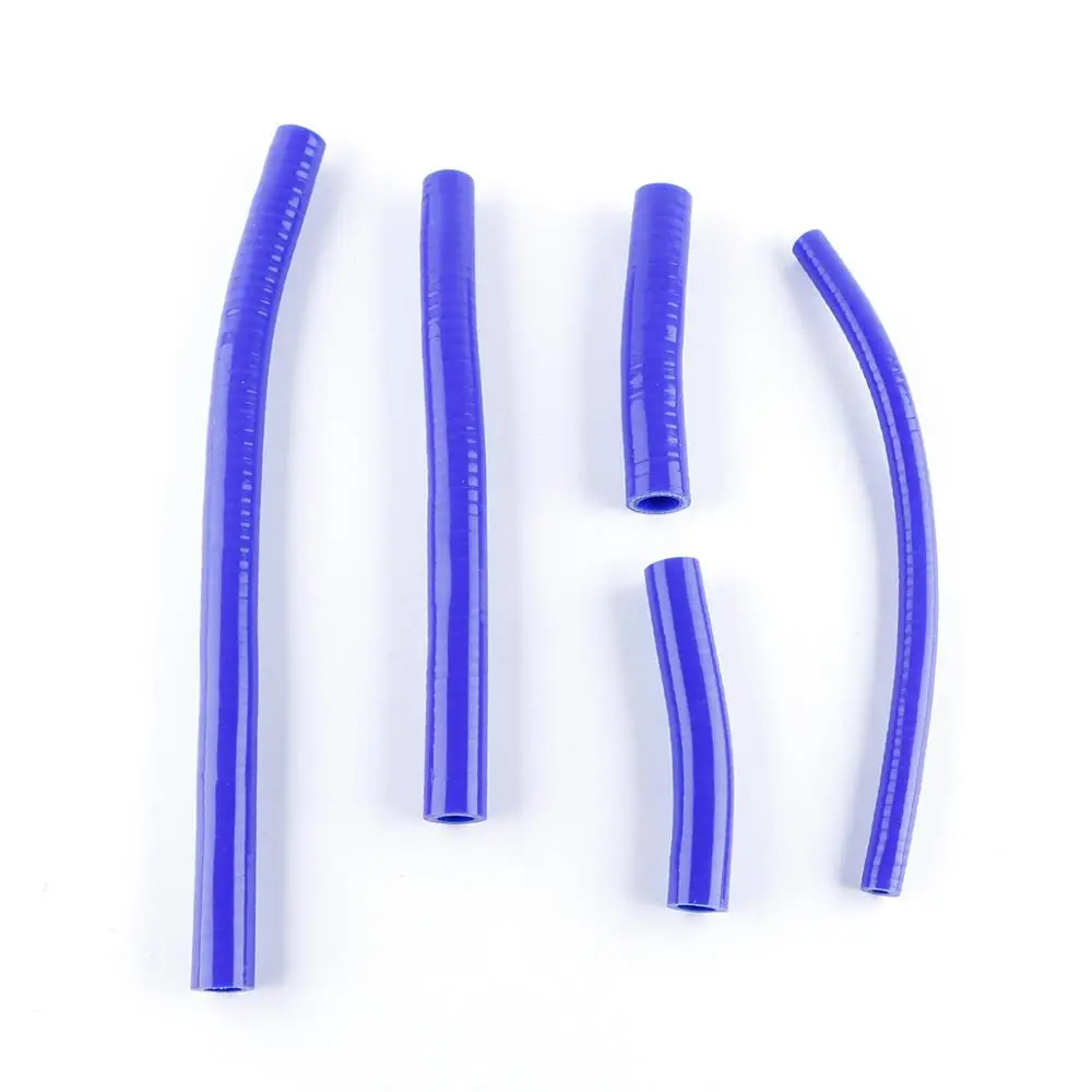 2006-2012 For Aprilia SXV RXV 450 550 Blue Silicone Rubber Radiator Pipe Hose Tube Kit
