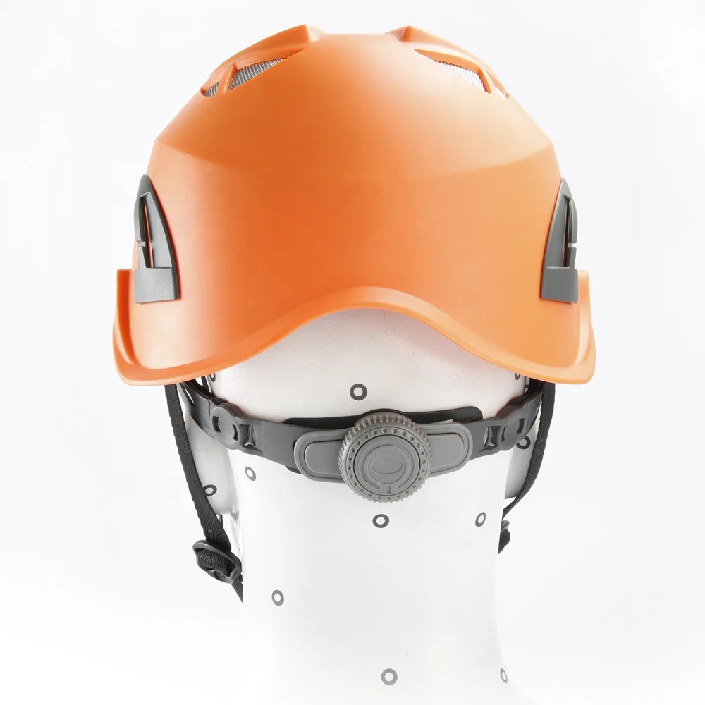 CE en397 certified Rescue safety helmet with visor eyes shield