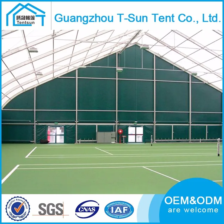 10x10m 20x20m 20x30m roof structures sport outdoor canopy tennis court swimming pool curved tent