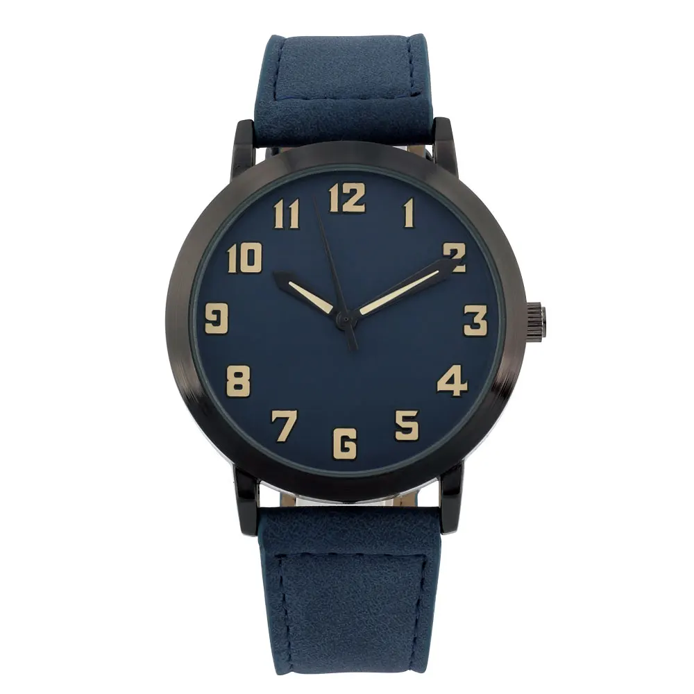 Silicone band watch fashion style wrist watch for mens