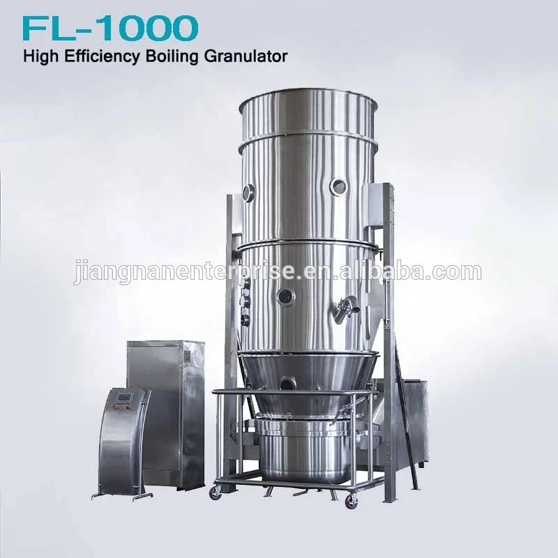 
FL-1000 1000kg High Efficiency fluidized bed granulator/ fluid bed dryer Boiling Granulator Pharmaceutical Granulating Equipment 