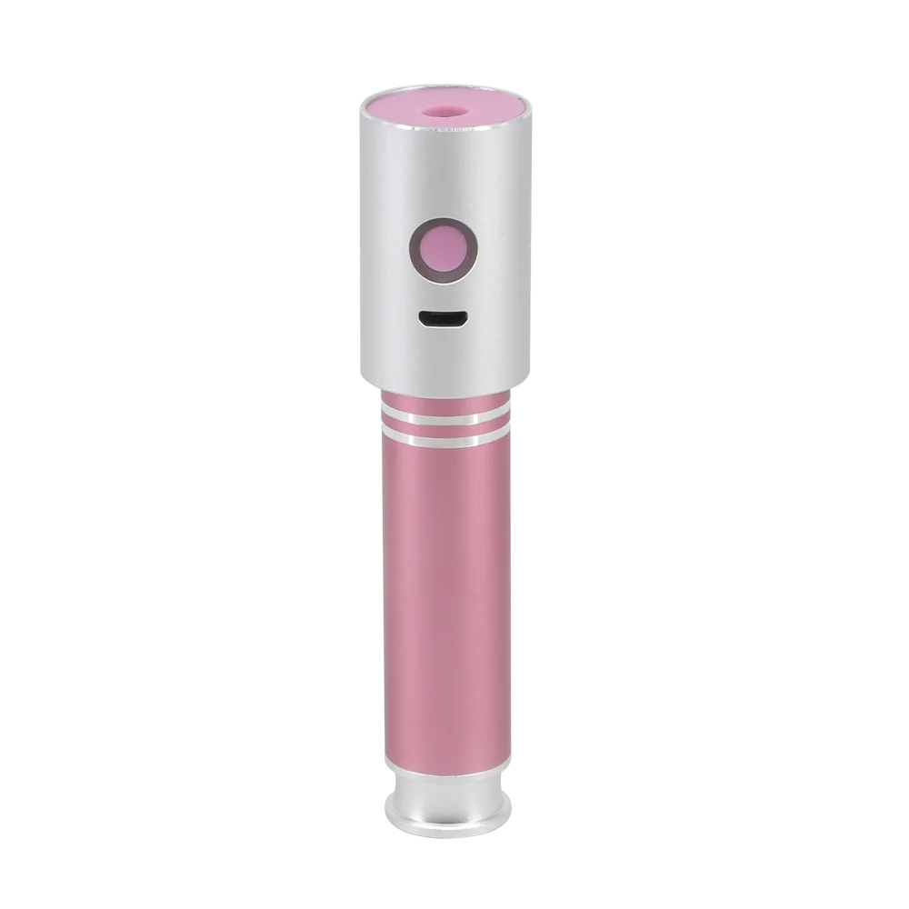 Handheld skin care beauty equipment nano ionic spa high frequency manual facial nano steamer