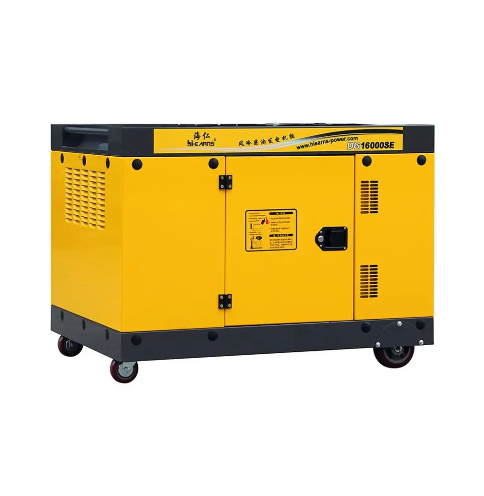 40ft container low price silent three  phase AC diesel generator