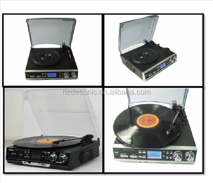 retro dj turntable,vintage jukebox with usb cd player wholesale
