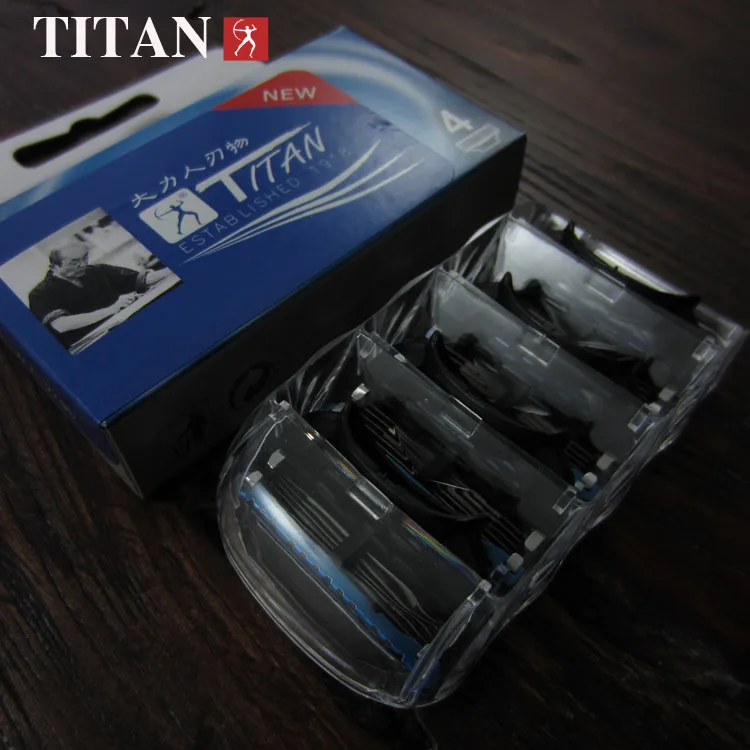 Titan Razor Blade for Shear 5 Layers Stainless Steel shaving razor blades