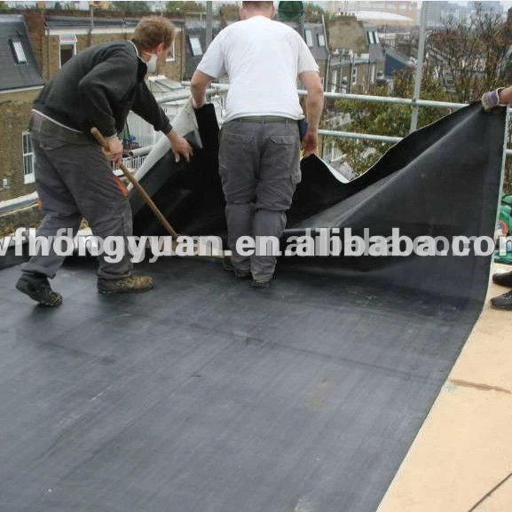 
Epdm rubber roof waterproof membrane(High quality, low price) 1.2mm/1.5mm/2.0mm 
