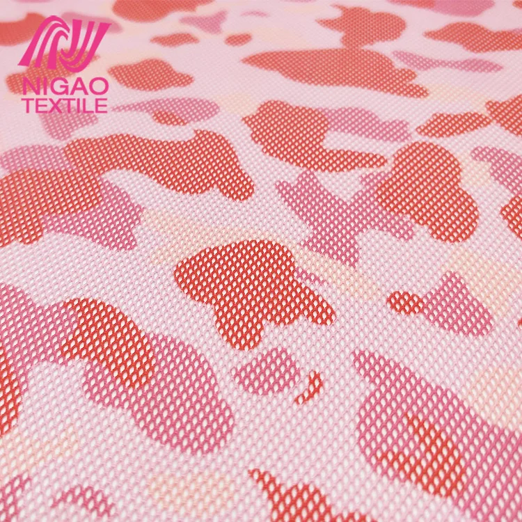 Ткань с напечатанным рисунком на заказ, четырехсторонняя эластичная ткань из полиэстера и спандекса, сетчатая ткань для бикини, женская одежда