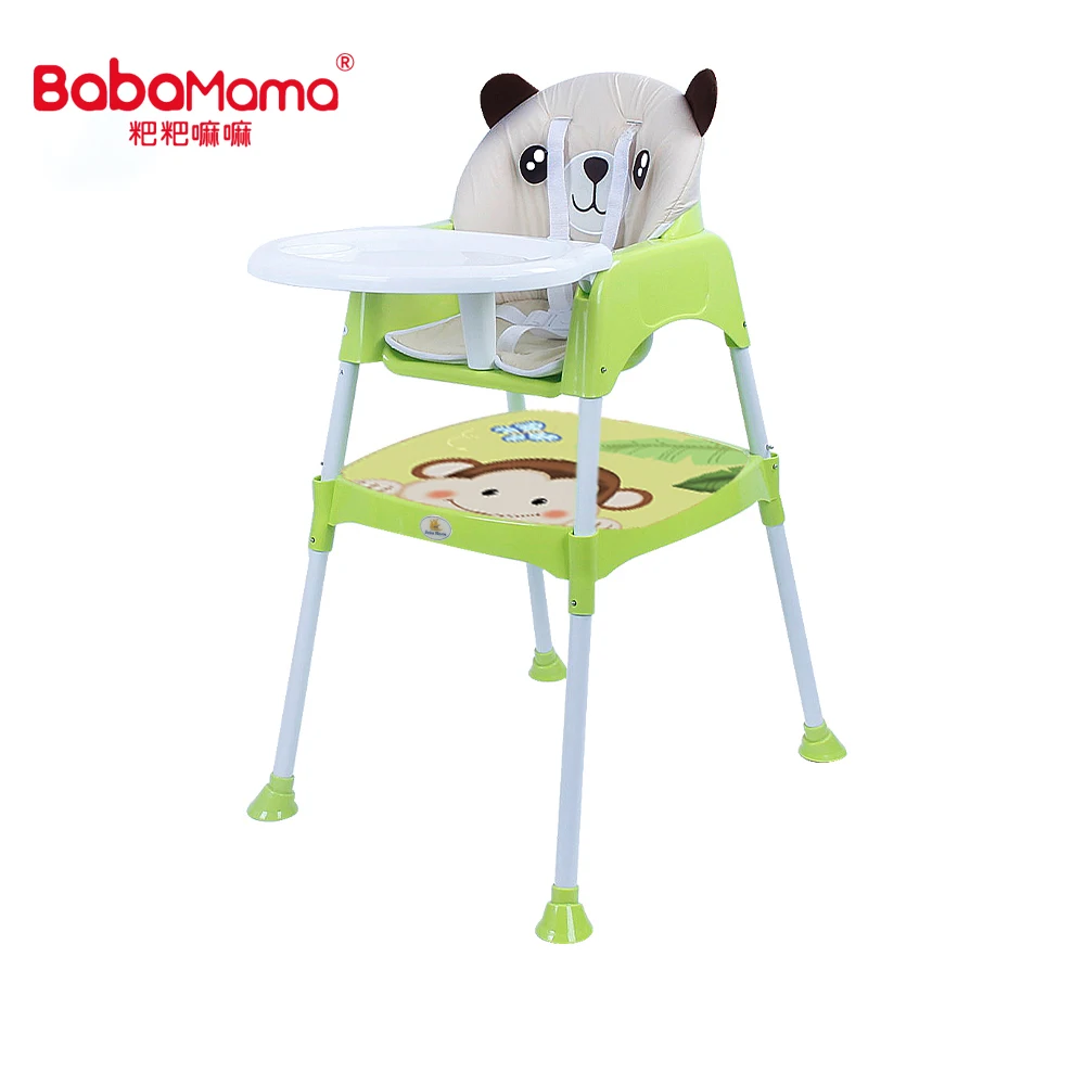 Wholesale Hot Sale Hight-Adjustable Children Table And Chairs Baby Seat Baby High Feeding Chair