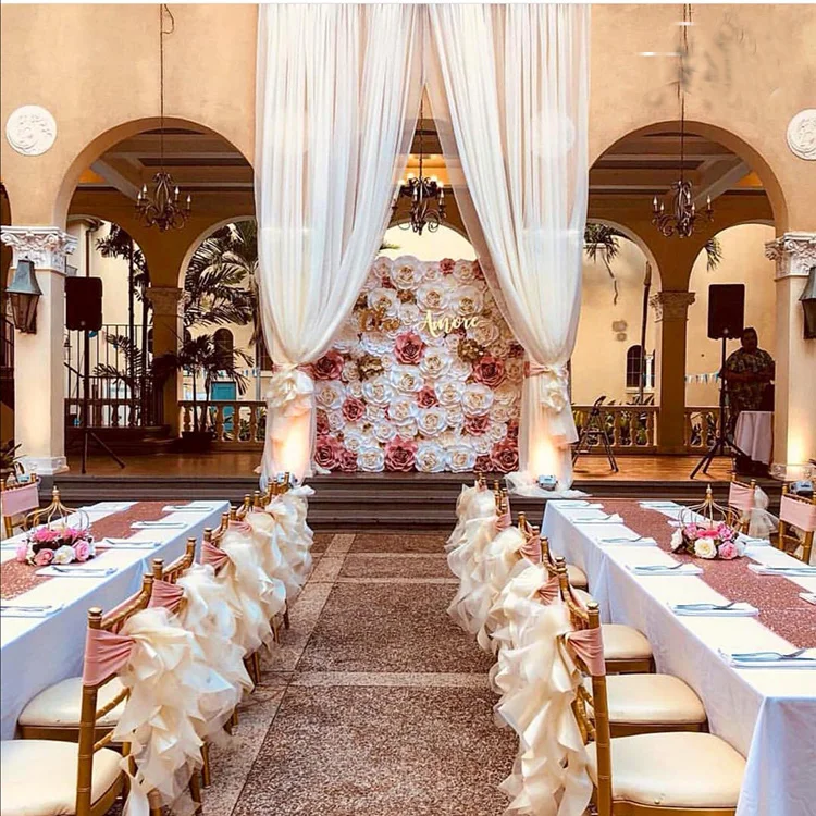 14x108 дюймов, 100% полиэстер, столовая, праздничная, элегантная, свадебная, обеденная, гостиная, Коктейльная, розовая, золотая, блестящая скатерть