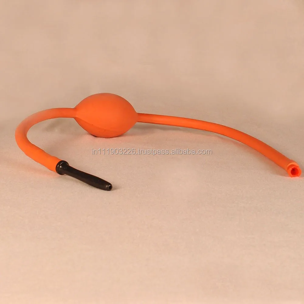 Best Quality Higginsons Syringe Natural Eco Friendly Made of thick natural and durable Rubber  Dark Red Color