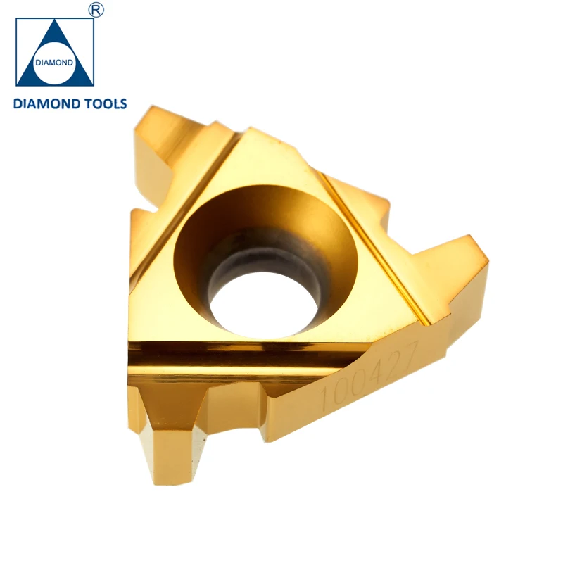 Round DIN 405 carbide threading inserts 16ER10 RD
