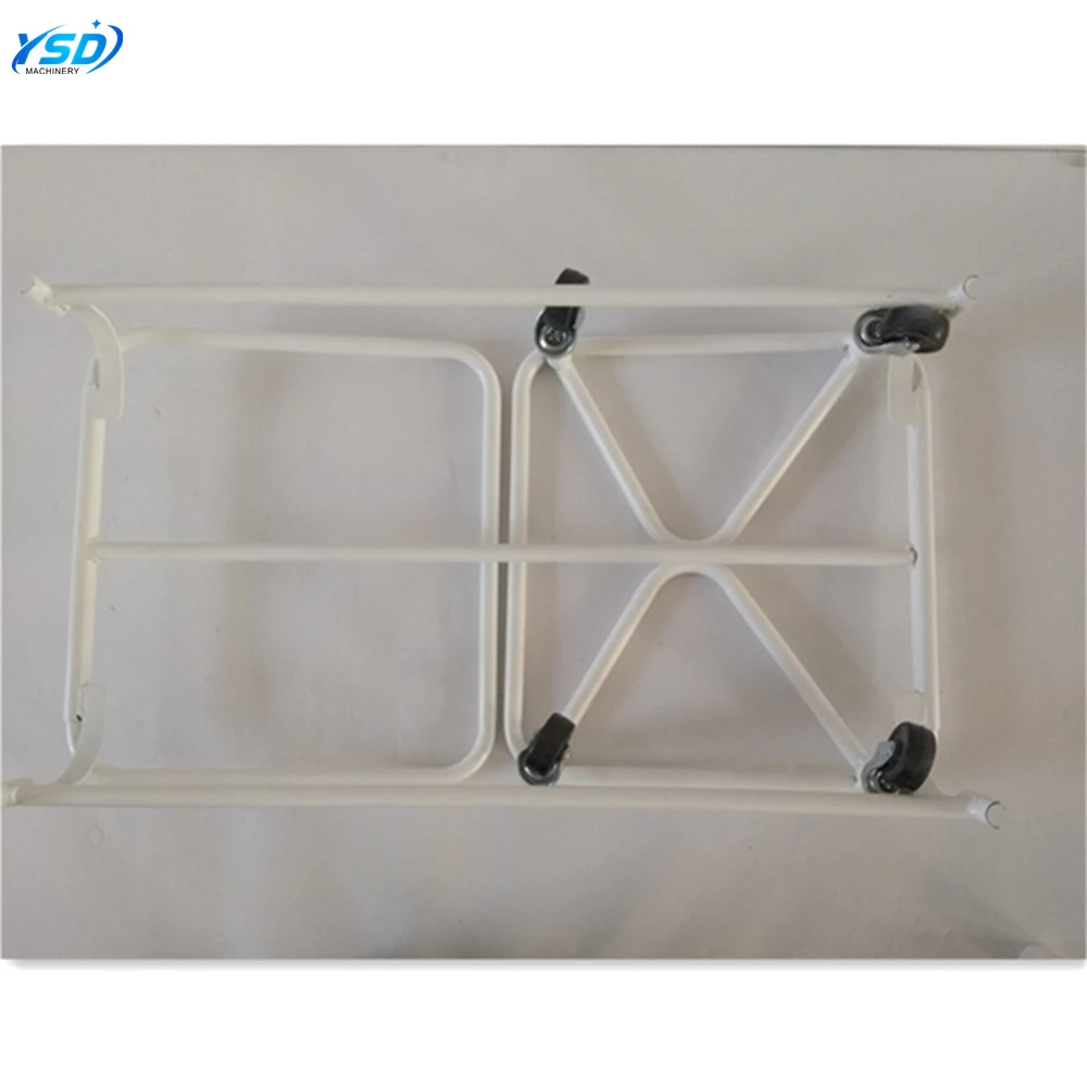 foldable hand trolley cart for carrying supermarket rubbish