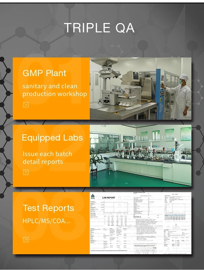 
bottom price ipamorelin 98% high purity raw peptide 