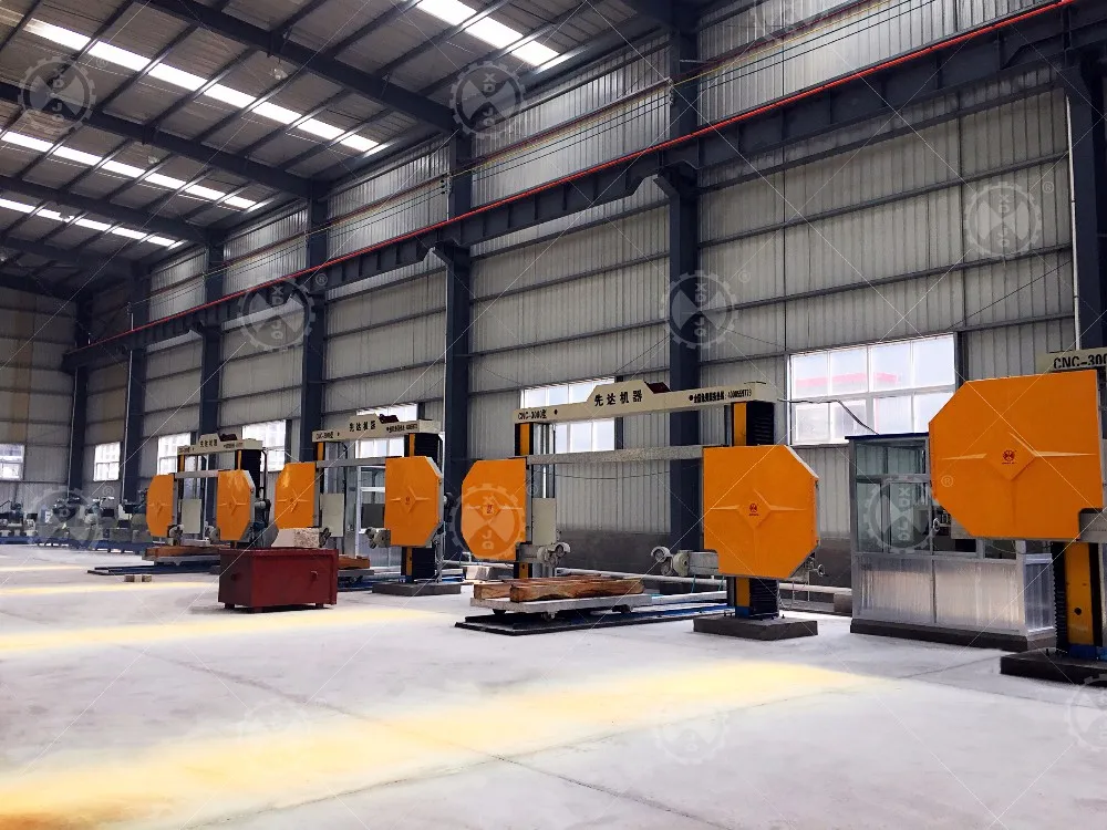 Xianda CNC software programs diamond wire saw stone cutting machine