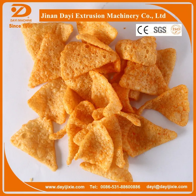 Dayi Tortilla Making Machine Doritos Corn Chip Processing Line