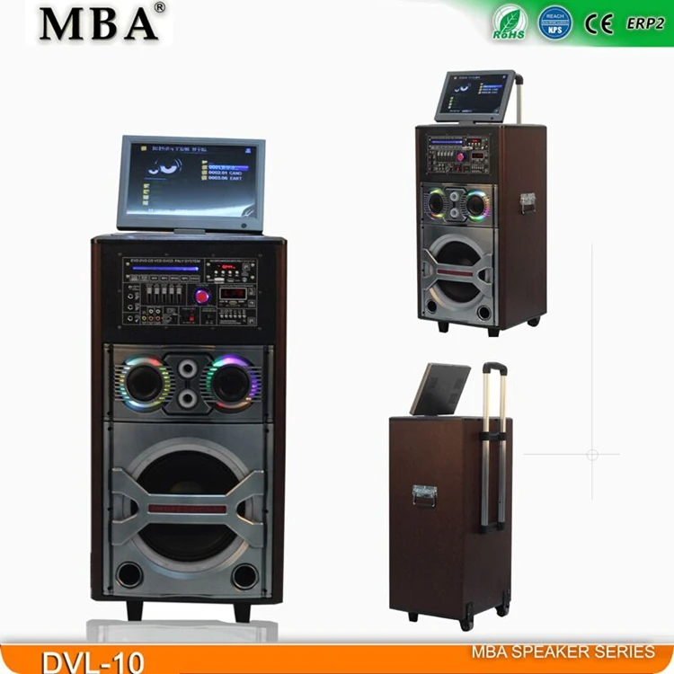 10 дюймов СВЕТОДИОДНЫЙ экран Многофункциональный Беспроводной Wi-Fi DVD Динамик