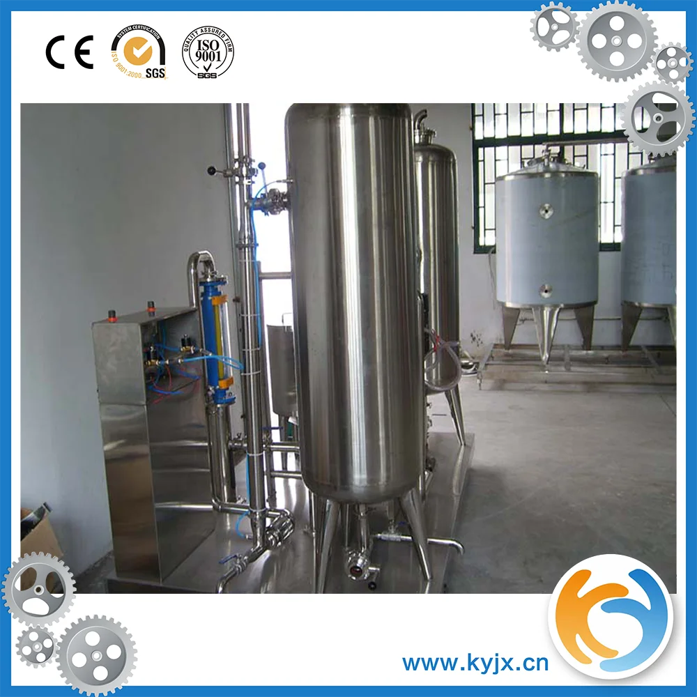 
2000LPH soft drink mixing machine ,carbonated drink mixer made in china on sale 