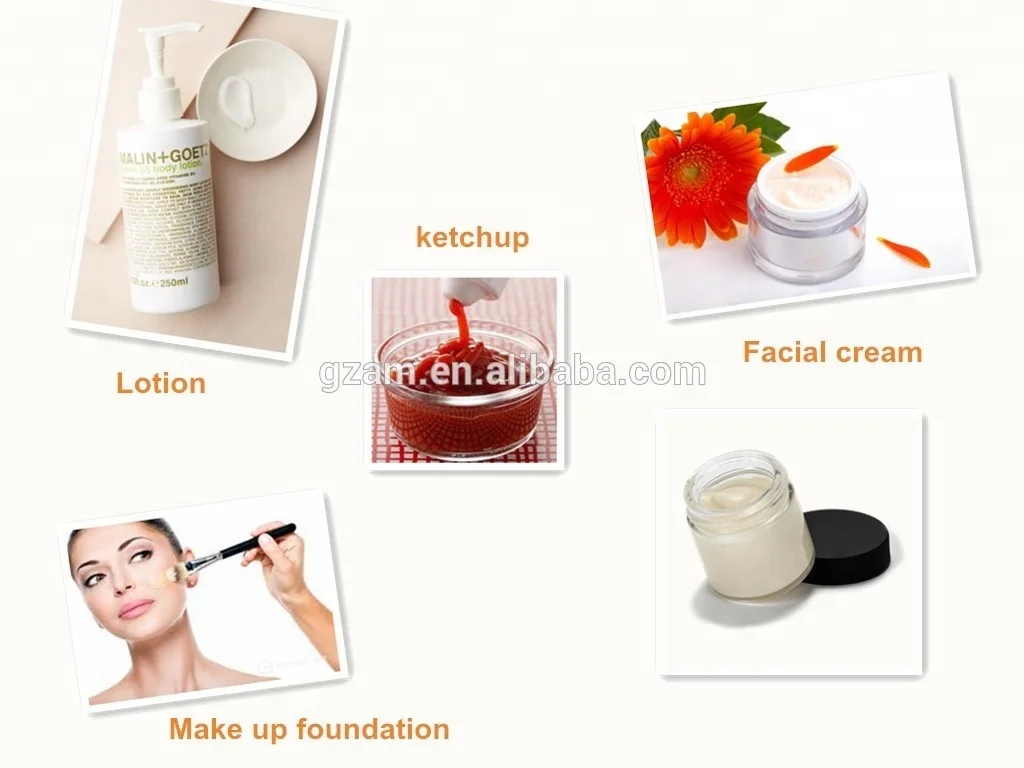 Industrial soap making equipment vacuum emulsifying mixer machine