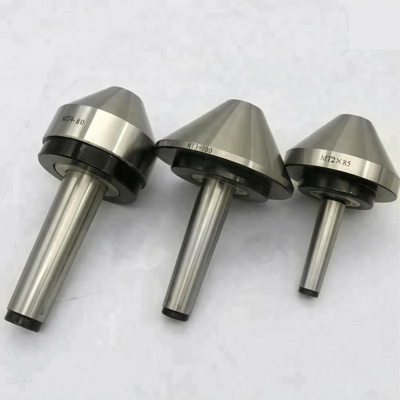 
bull head live centers bullnose rotating pipe center MT2 