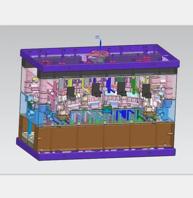 Injection plastic mold car bumper injection molding makers plastic ball mould